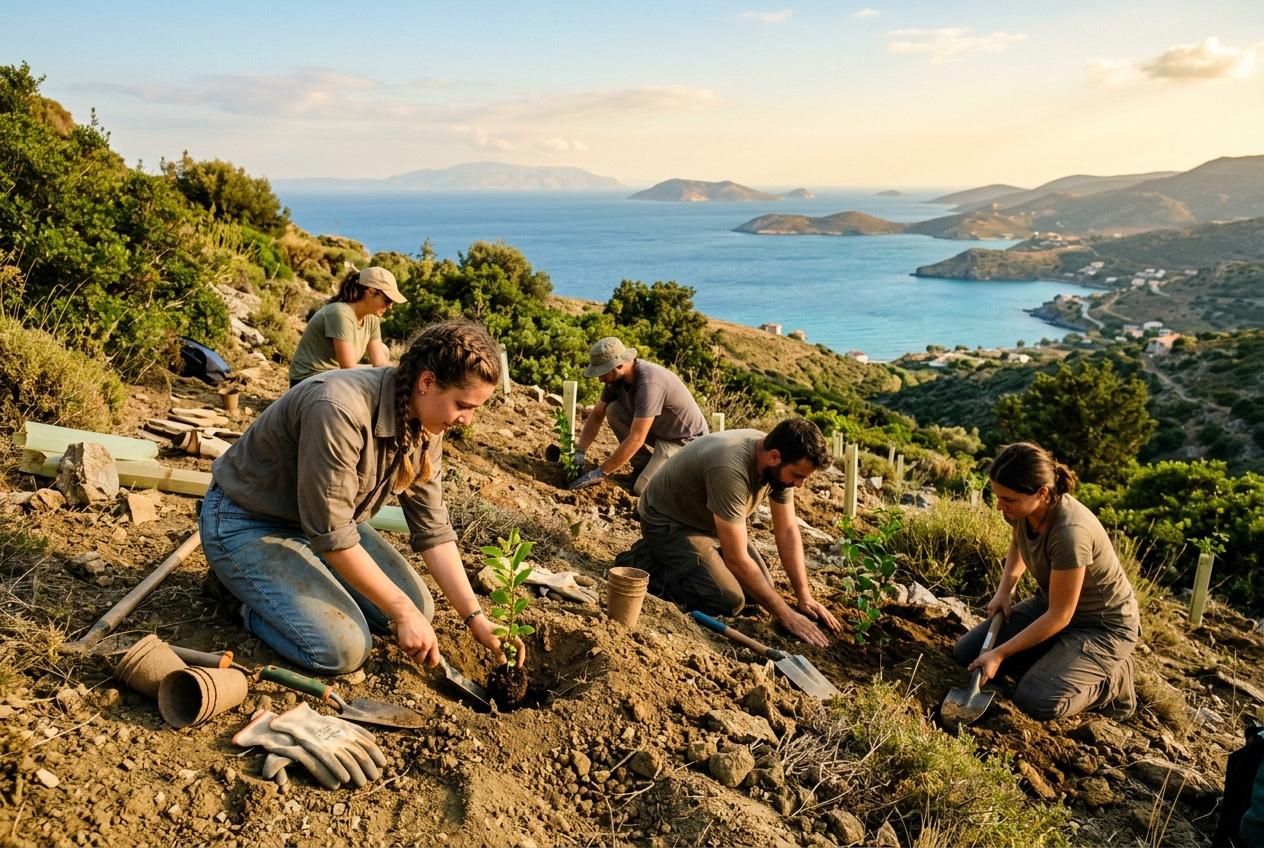 Teos Tree Planting